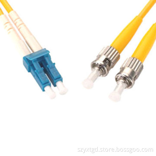 LC/PC or ST/PC SM Duplex Optical Fiber Patch Cord/Jumper/Fiber Cable/Pigtail